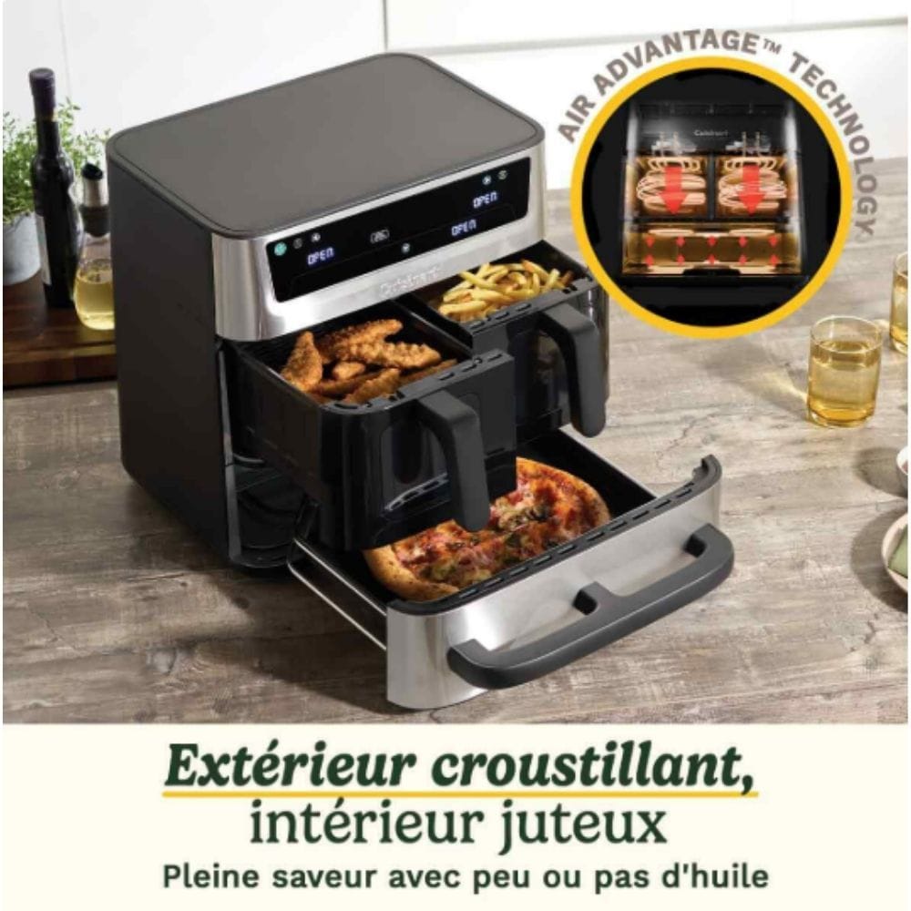 Tri Zone Friteuse à Air et Four 13,6L — CUISINART