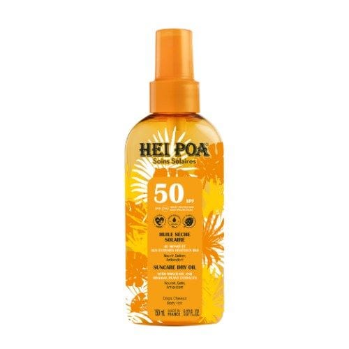 Huile Sèche Solaire au Monoï SPF 50 — HEI POA