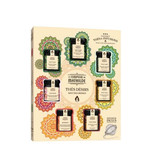 Coffret Thés & Infusions — LE COMPTOIR DE MATHILDE