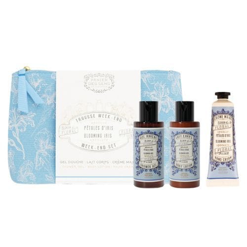 Trousse Voyages Pétales d'Iris — PANIER DES SENS