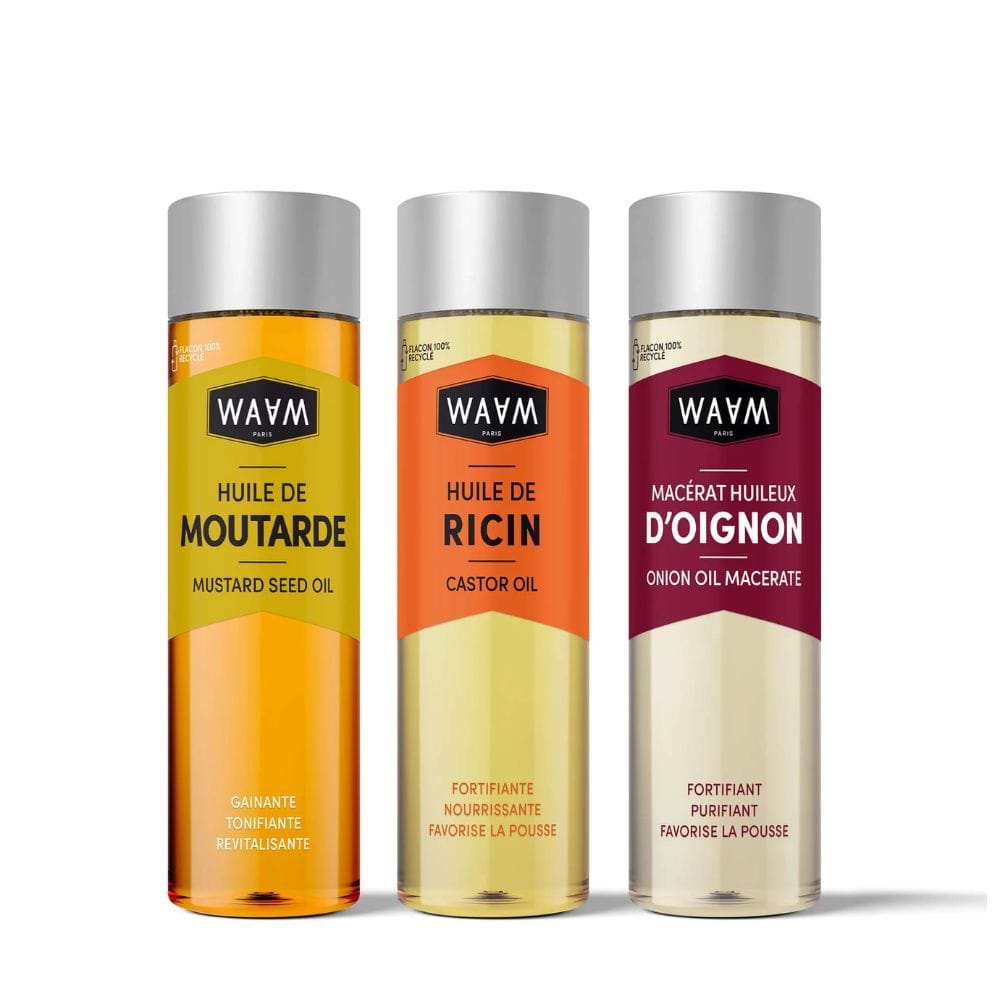 Trio Huiles Pousse de Cheveux — WAAM