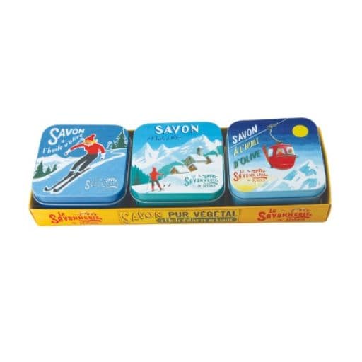 Lot de 3 Savons Ski
